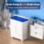 Auertech 20lbs Portable Mini Washing Machine Combo