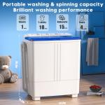 Auertech 20lbs Portable Mini Washing Machine Combo