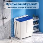 Auertech 20lbs Portable Mini Washing Machine Combo
