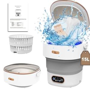 Portable 2-in-1 Mini Washer and Dryer 13L