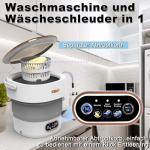 Portable 2-in-1 Mini Washer and Dryer 13L