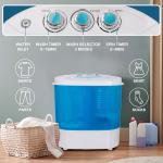Compact 10lbs Mini Portable Washing Machine Dryer