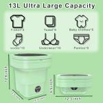 Compact 11L Mini Portable Washing Machine