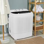 Compact Twin Tub Washer with Fast Dryer