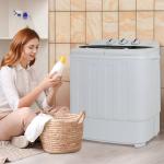 Compact Twin Tub Washer with Fast Dryer