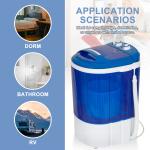 Mini Portable Washing Machine with Spinner Pump