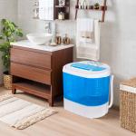 Compact Twin Tub Washing Machine with Spin Dryer