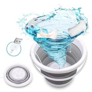 Portable Mini Ultrasonic Washing Machine for Travel