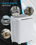 TABU Mini Portable Washing Machine for Apartments