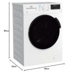 Beko 7kg Wash 4kg Dry Washer Dryer - White