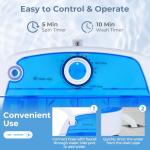 GiantexUK 2-in-1 Mini Washing Machine and Spin Dryer