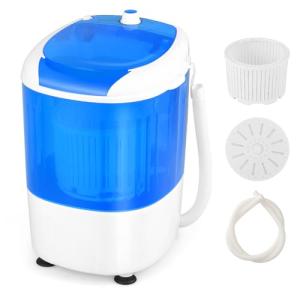 COSTWAY Compact Mini Washing Machine with Spin Dryer