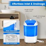 COSTWAY Compact Mini Washing Machine with Spin Dryer