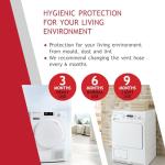 5m Universal Tumble Dryer Vent Hose Pipe