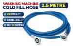 2.5m Blue Washing Machine Inlet Hose
