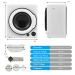 Compact 13.2 lbs Electric Laundry Tumble Dryer