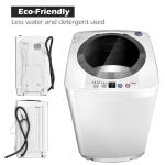 Compact 7.7 lbs Automatic Laundry Washer with Pump