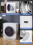 Compact 5kg Vented Tumble Dryer with 5 Modes
