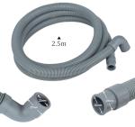 Universal 2.5m Drain Hose Extension Kit for Washers