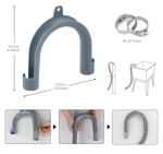 Universal 2.5m Drain Hose Extension Kit for Washers