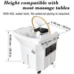 Portable Japanese Hair Washing Basin with Water Circulation