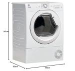 Hoover 8kg Freestanding Condenser Tumble Dryer