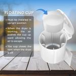 RAEFLOW 4-Inch UV-Resistant Dryer Vent Cover