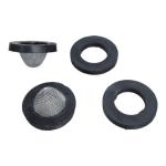 2-Pack 5' Rubber Inlet Fill Hoses for Washers