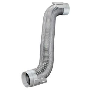 Flexible Aluminum Dryer Vent Hook Up Kit 4"x8