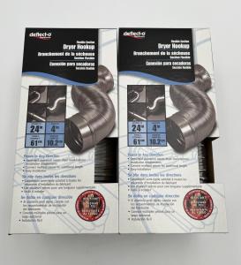 Flexible Dryer Hookup Duct 4" x 2
