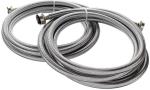 Kelaro 10-Foot Stainless Steel Washing Machine Hoses