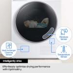 Samsung 9KG Smart Heat Pump Tumble Dryer - Black