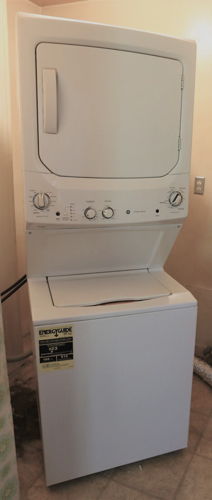 GE Washer/Dryer Combo (Gas) - Local Pickup Only