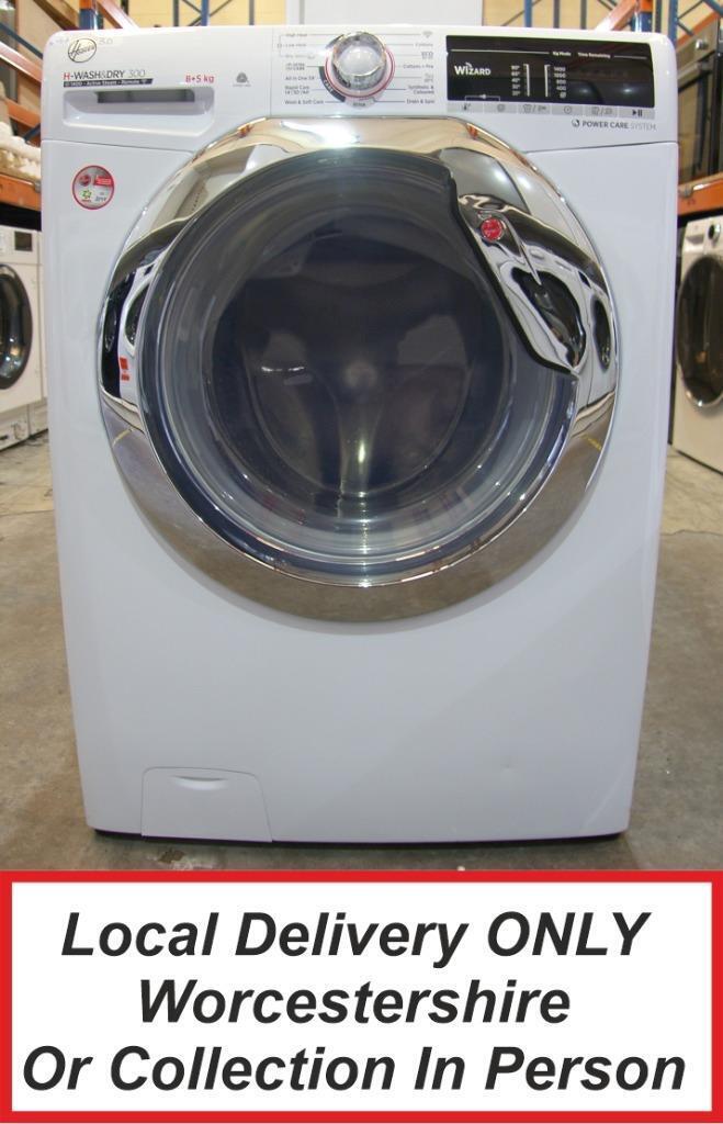 Hoover White Washer Dryer with Inverter Technology