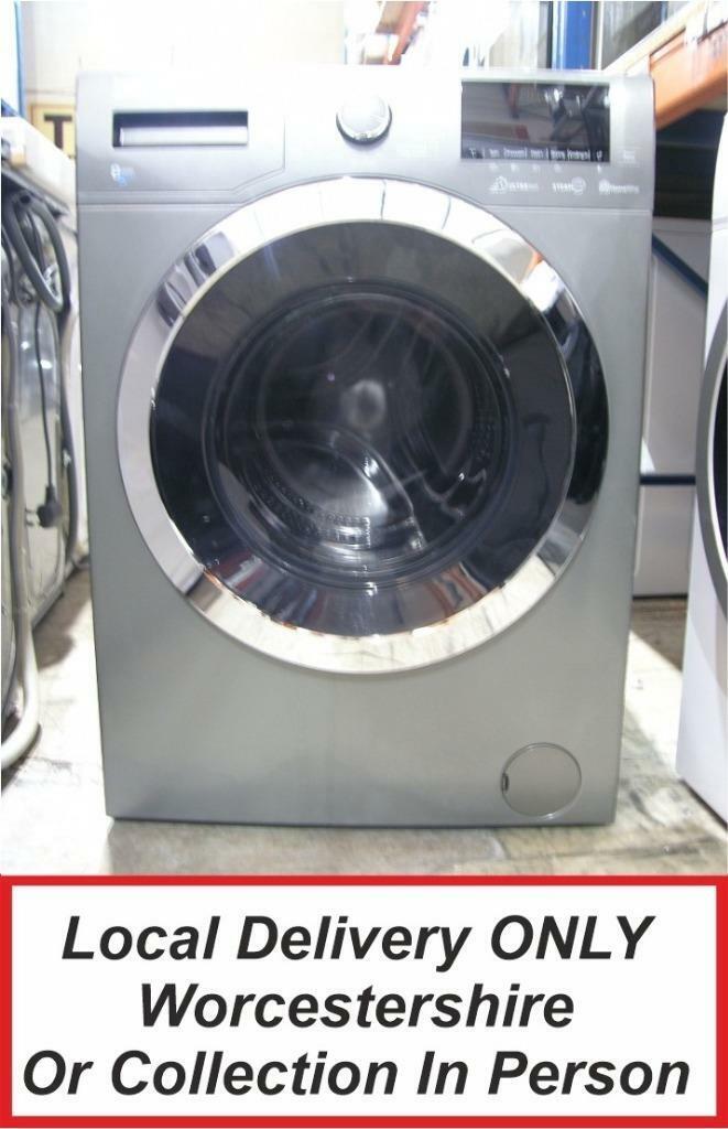 Beko WDEX854044Q0G Graphite Grey UltraFast Washer Dryer 8kg+5kg Inverter PWD