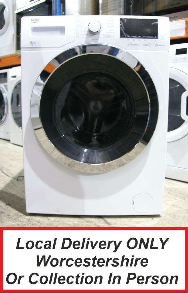 Beko WDEX854044Q0W White UltraFast Washer Dryer 8kg + 5kg Inverter Bluetooth PWD