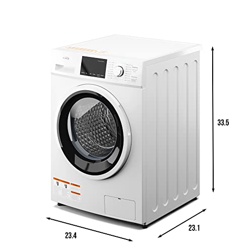 KoolMore Front Load Washer: 2.7 Cu.Ft, 12 Cycles, Quiet
