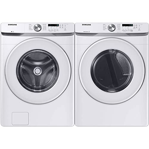Samsung White Front Load Laundry Set