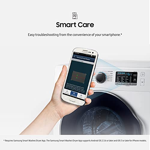 Samsung Compact Stackable Front Load Washer WW22K6800AW