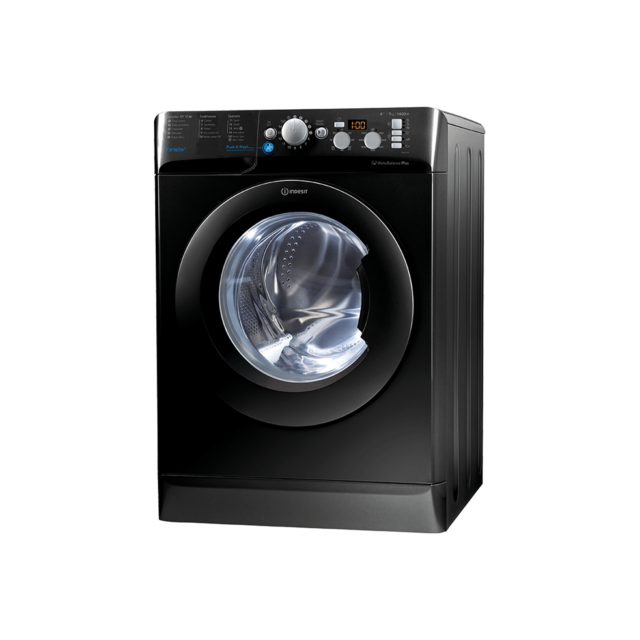 Indesit 7kg 1400RPM Washing Machine - Black