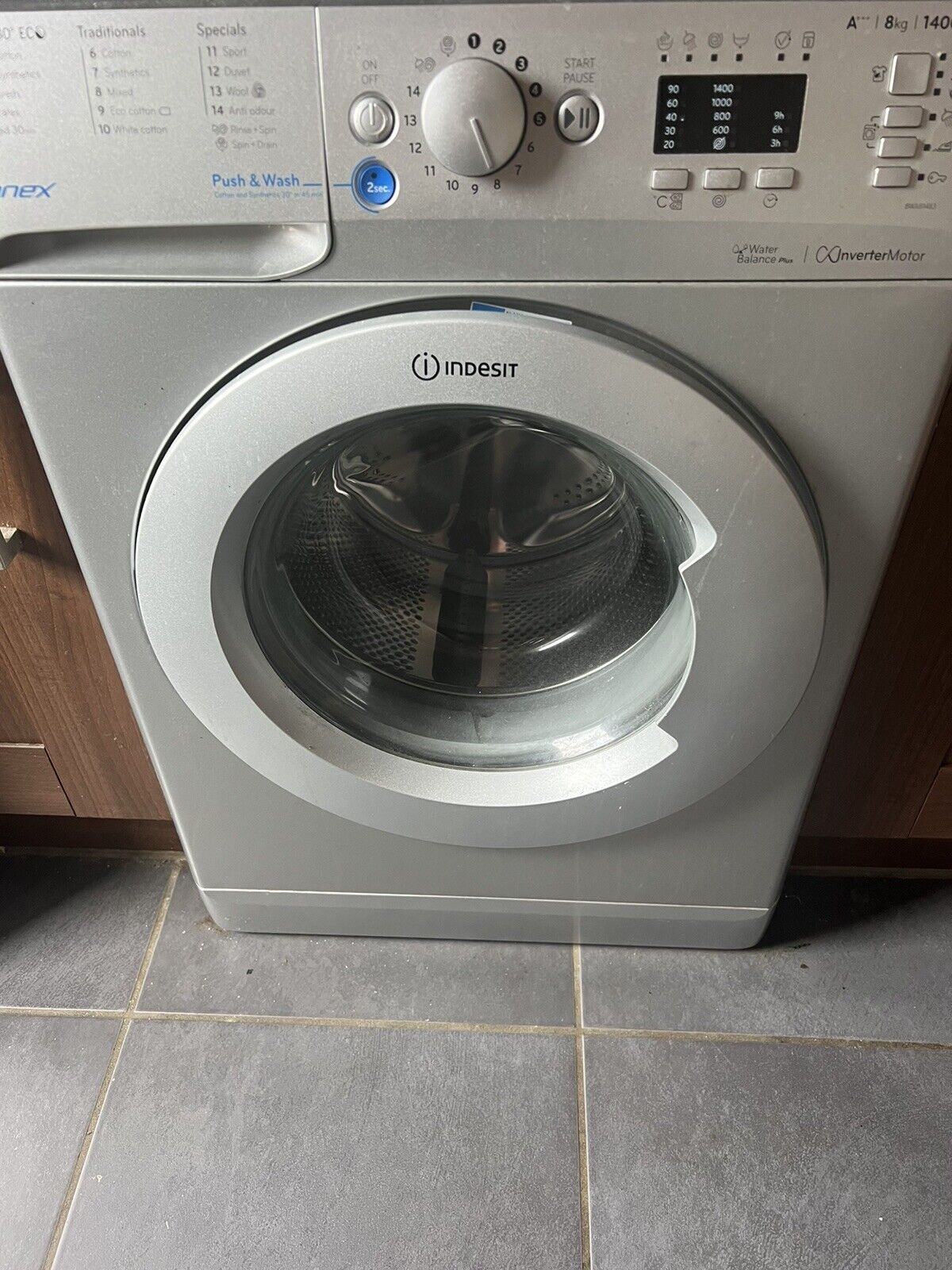 washing machine used 8kg