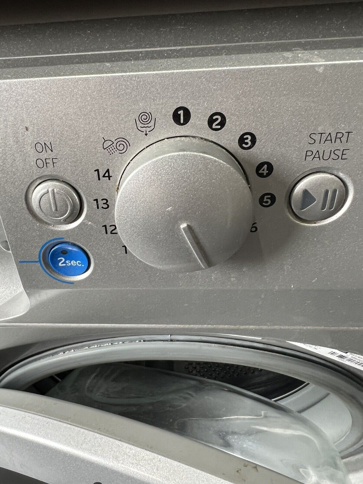 washing machine used 8kg