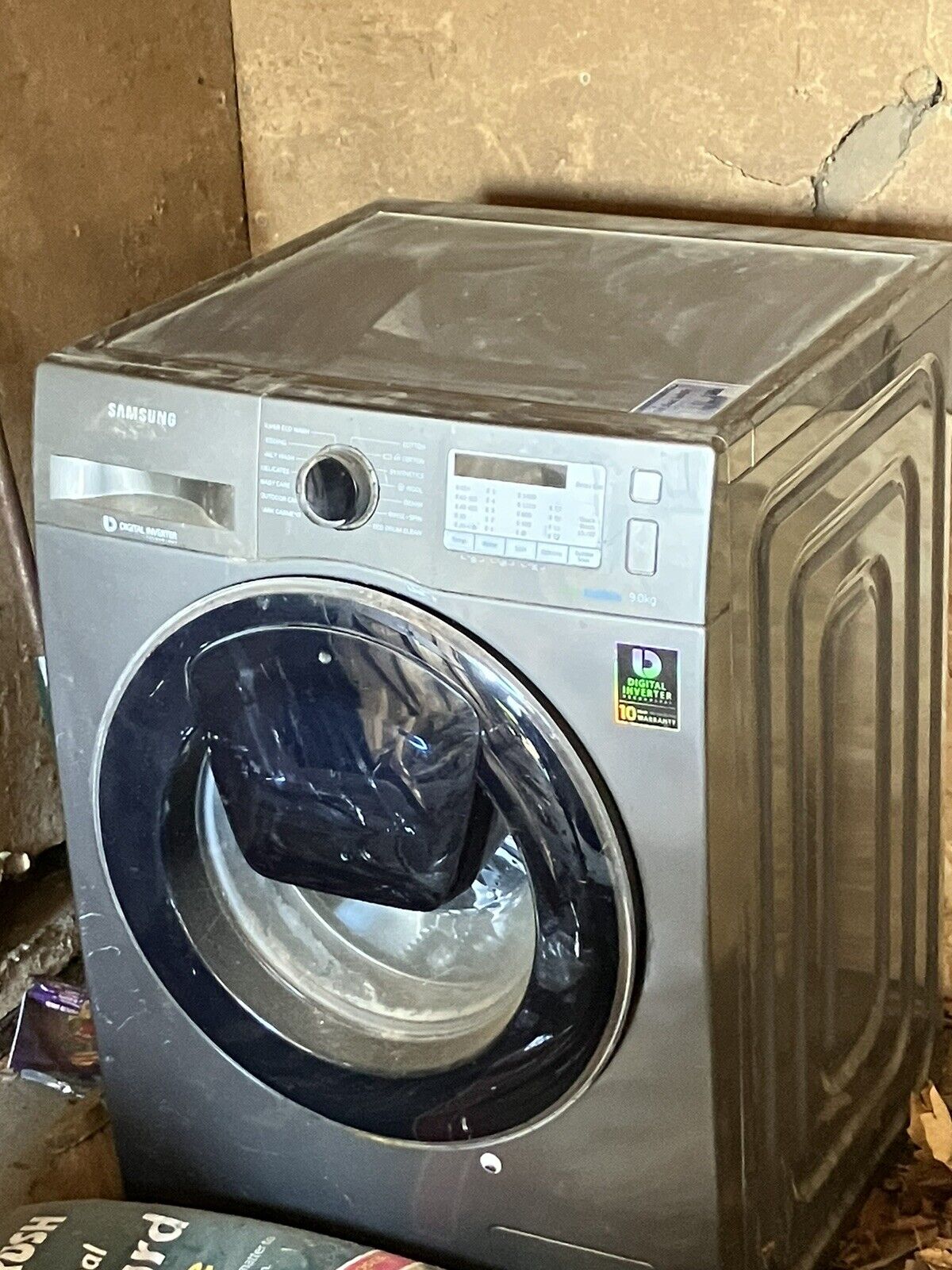 Samsung Ecobubble 9kg Washing Machine - Graphite