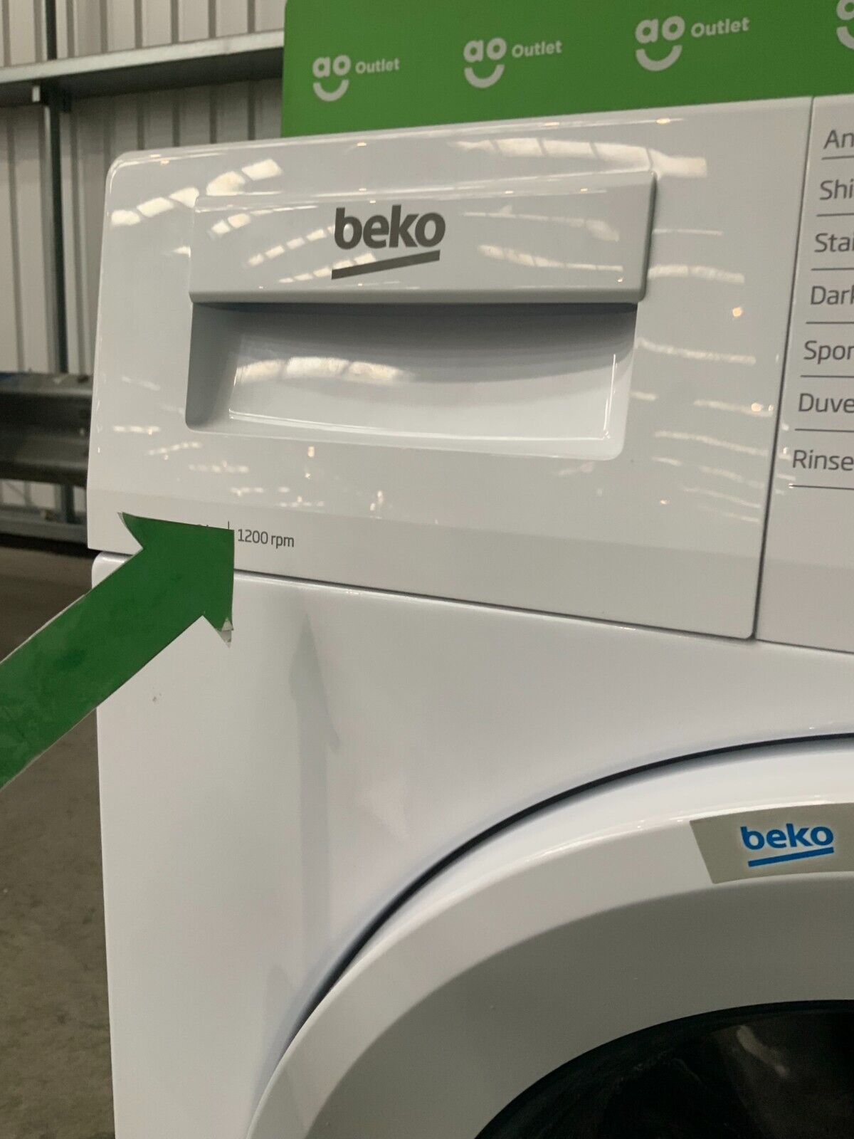 Beko 9Kg Washing Machine WTL92151W #LF59854