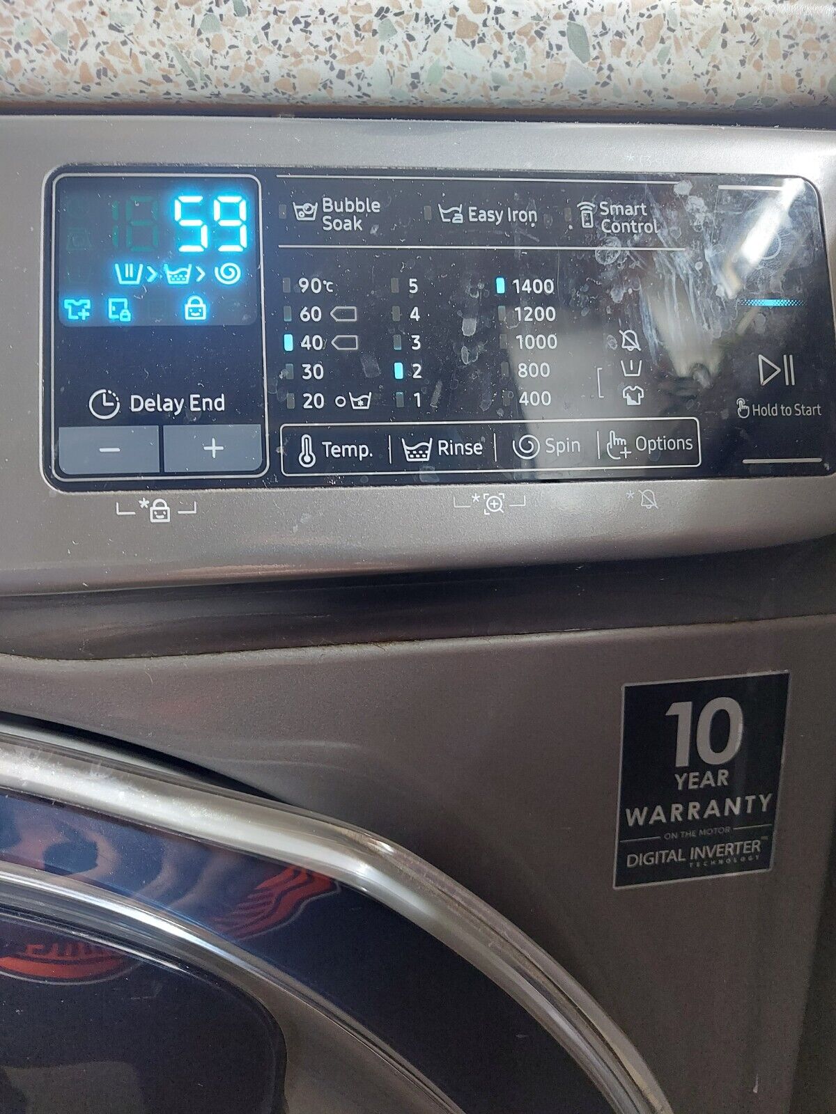 Samsung 10kg ADD WASH washing machine