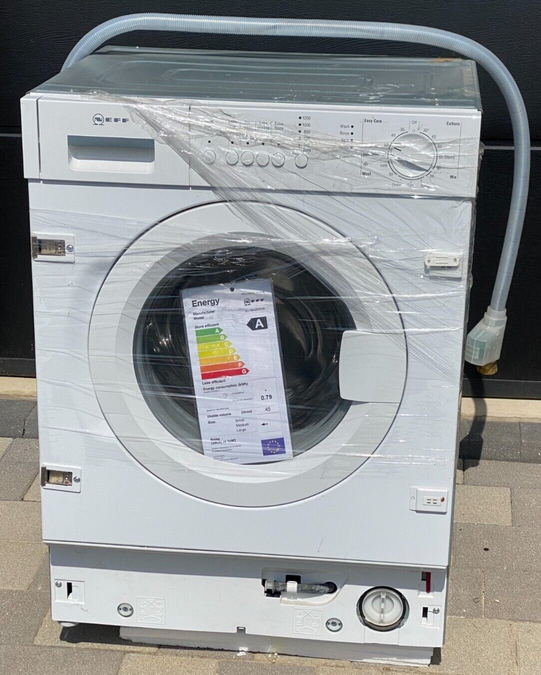 NEFF Integrated washing machine - 7kg Load