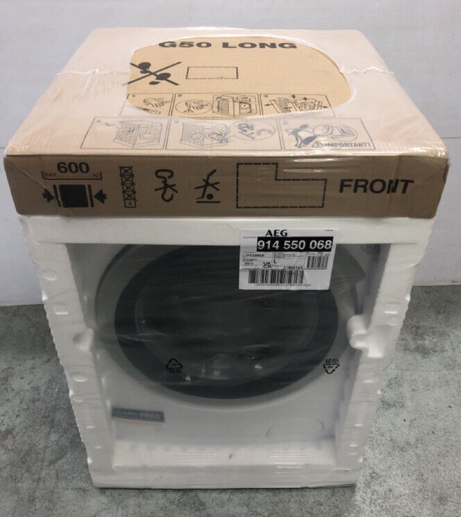 White AEG ProSteam Washing Machine