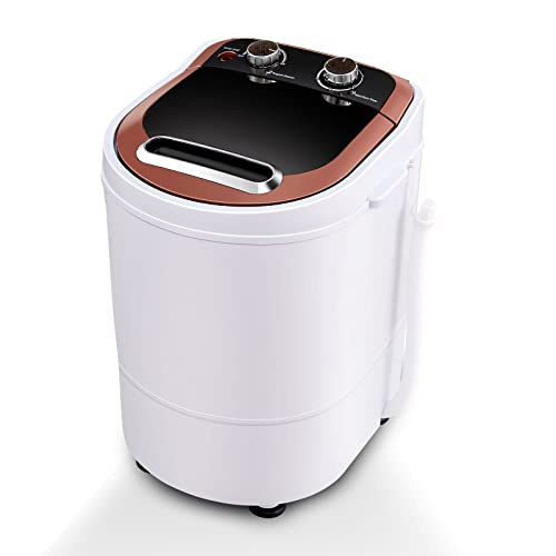 CLIPOP 2-in-1 Mini Portable Camping Washing Machine and Spin Dryer for Home, Travel, Dorms, Apartments, Electric Washer & Drying for Baby Clothes