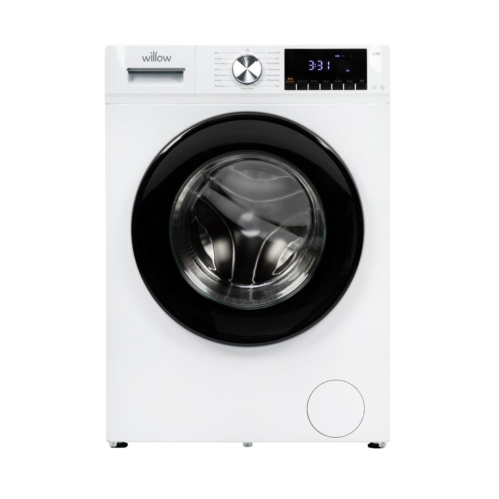 10kg 1400rpm Front Load Washing Machine - Willow