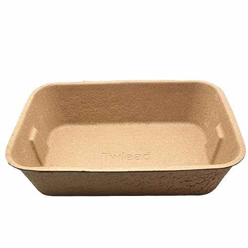 Eco-Friendly 5 Pack Recycled Paper Cat Litter Trays